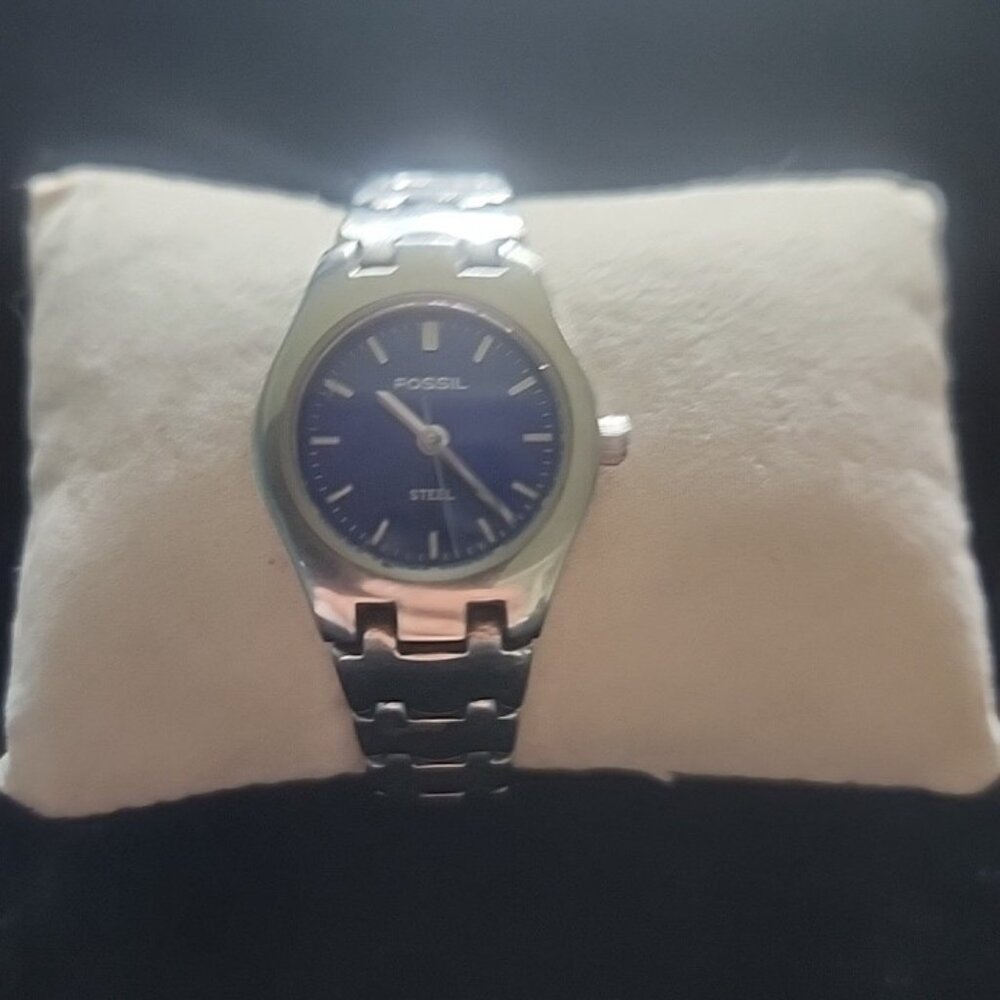 Fossil Steel Womens Blue Watch